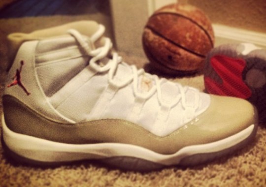 Josiah Lake Shows Off Air Jordan XI “Ray” PE