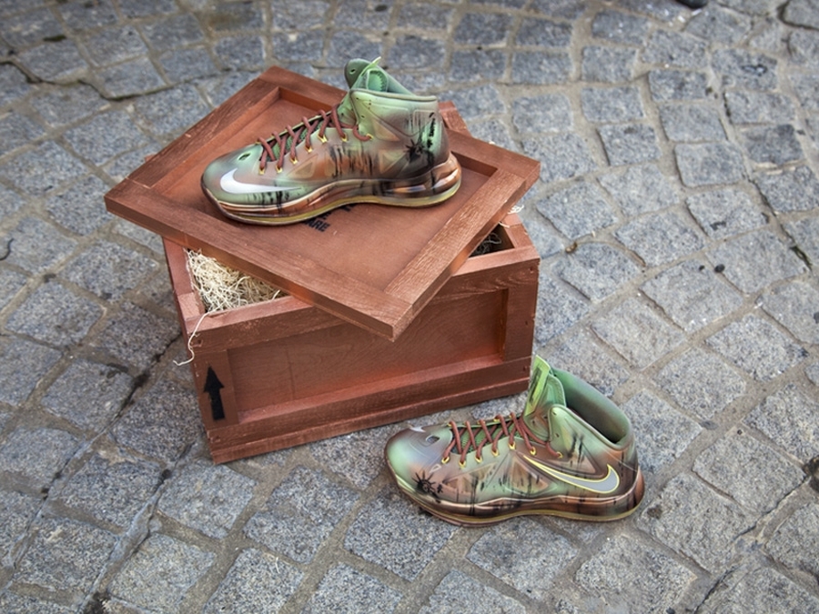 Lebron 10 Statue Of Liberty Nyc Kickasso Custom 7