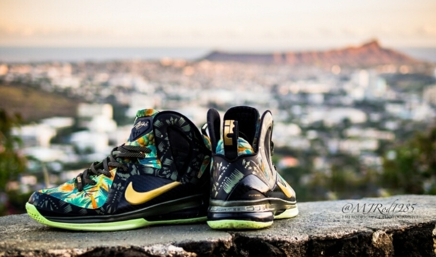 Lebron 9 Elite Two Times Champ Customs 01