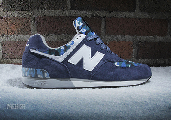 Navy Camo New Balance 576 2