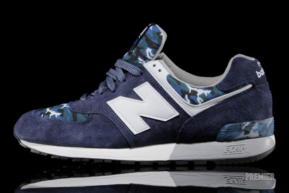 Navy Camo New Balance 576 8