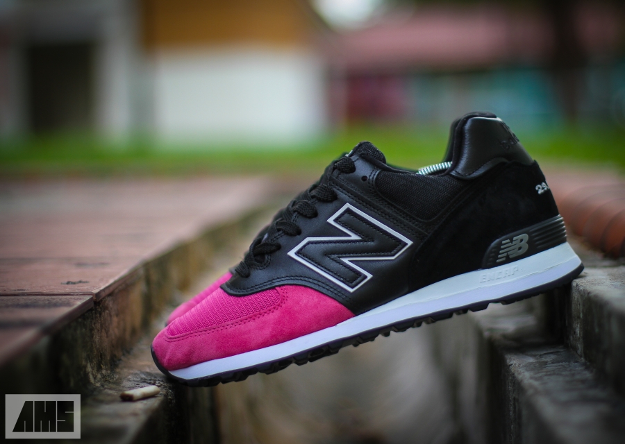 New Balance 574 Pink Toe Custom 02