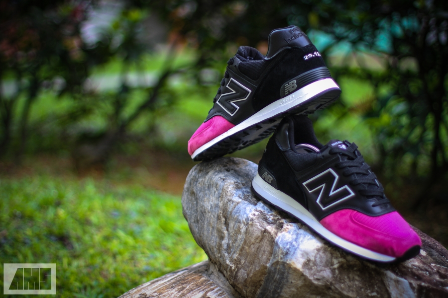 New Balance 574 Pink Toe Custom 03