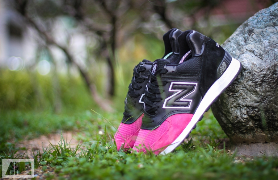 New Balance 574 Pink Toe Custom 04