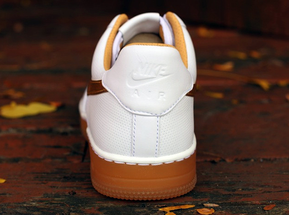 Nike Af1 Downtown White Gold Gum 3