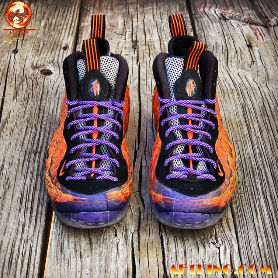 Nike Air Foamposite One Phoenix Rising Customs 06