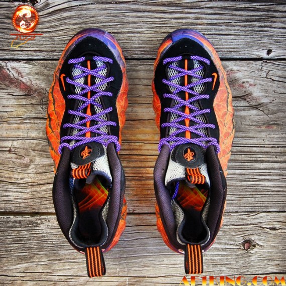 Nike Air Foamposite One Phoenix Rising Customs 08