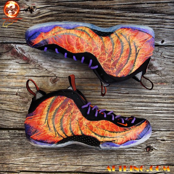 Nike Air Foamposite One Phoenix Rising Customs 09