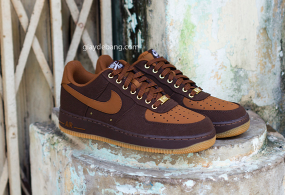 Nike Air Force 1 Low Brown Canvas 2