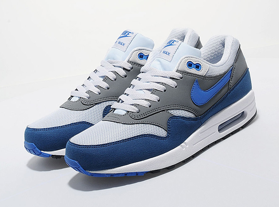 Nike Air Max 1 Blue Grey White 01