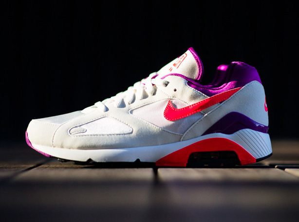 Nike Air Max 180 White Crimson Magenta Release 01