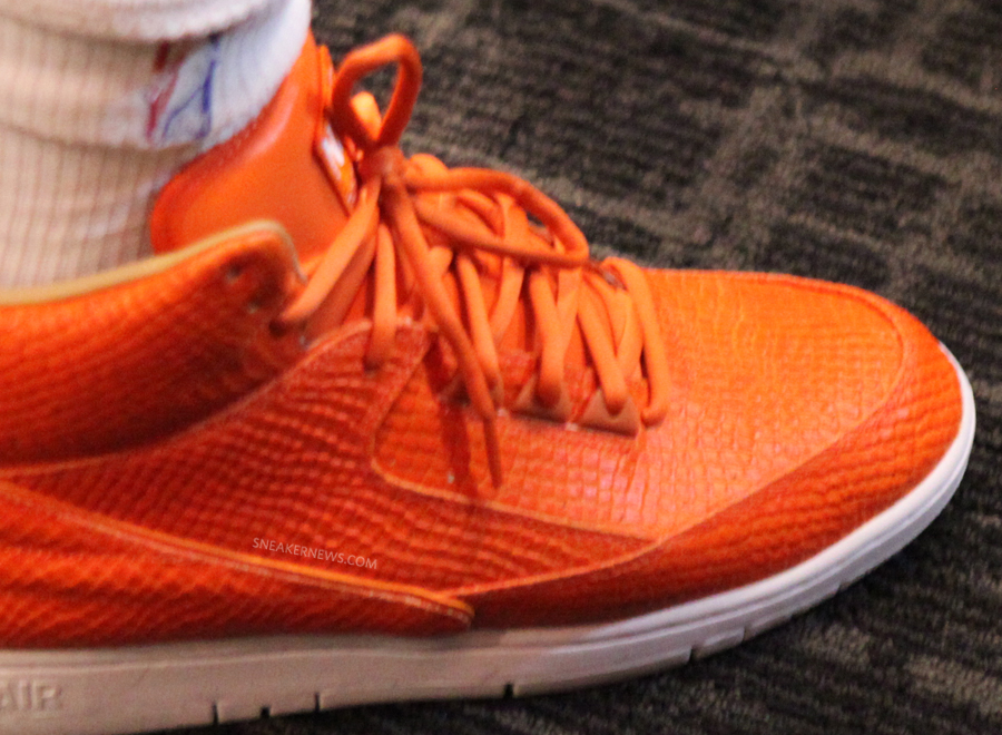 Nike Air Python "Orange" - J.R. Smith PE