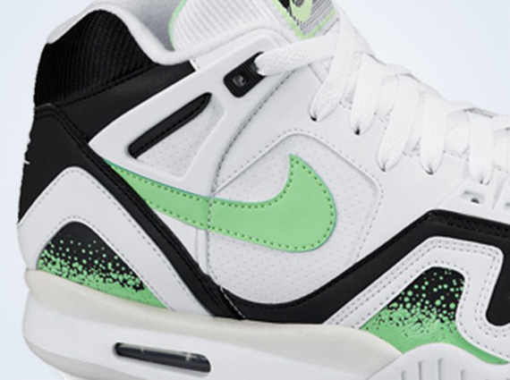 Nike Air Tech Challenge Ii White Black Neon