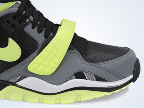 Nike Air Trainer SC II High - Black - Grey - Volt