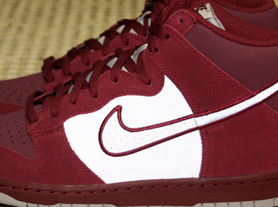 Nike Dunk High - Maroon - 3M