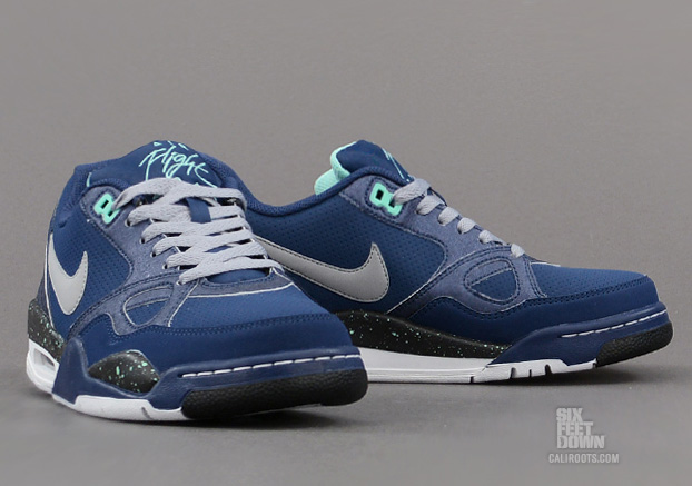 Nike Flight 13 Low Navy Black Mint 1