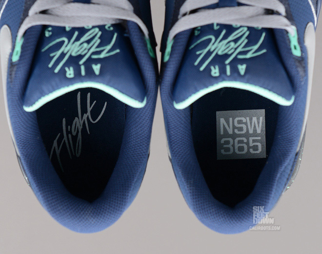 Nike Flight 13 Low Navy Black Mint 7