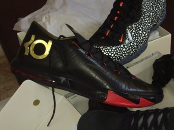 Nike KD 6 - Black - Red - Gold