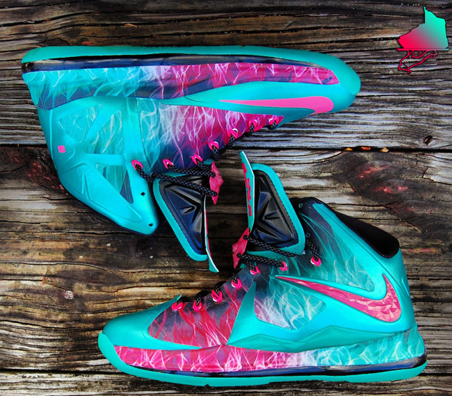 Nike Lebron 10 Zombies South Beach Gourmet Kickz 4