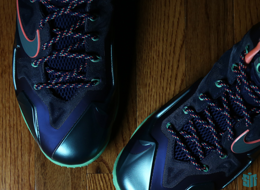 Nike Lebron 11 Akron Miami Beauty Shots