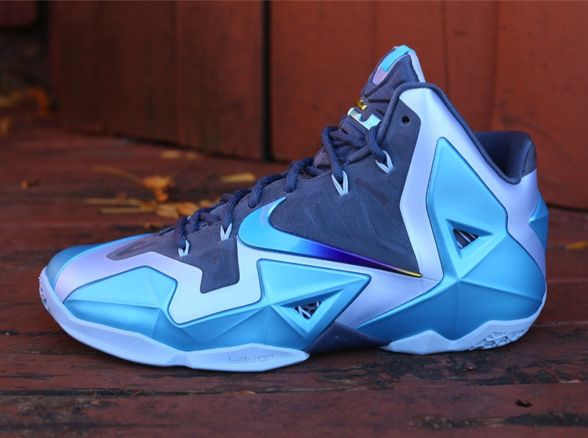 Nike Lebron 11 Gamma Blue Release 1