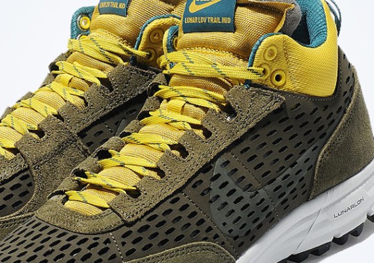 Nike Lunar LDV Trail Mid – Dark Loden – Yellow – Teal