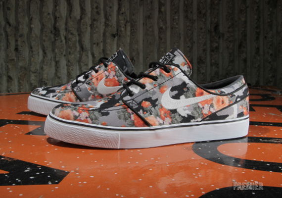 Nike Stefan Janoski "Digi Floral" Mandarin - Release Reminder