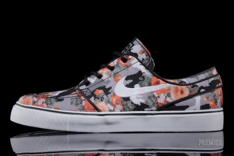Nike Sb Janoski Digi Floral Mandarin 02