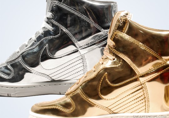 Nike WMNS Dunk Sky Hi “Liquid Metal” Pack