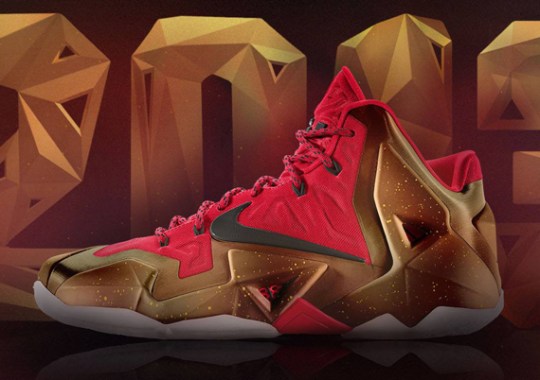 NIKEiD Designs “Two-Time World Champion” LeBron 11