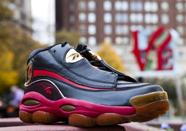 Reebok Answer 1 – Black – Red – Gold