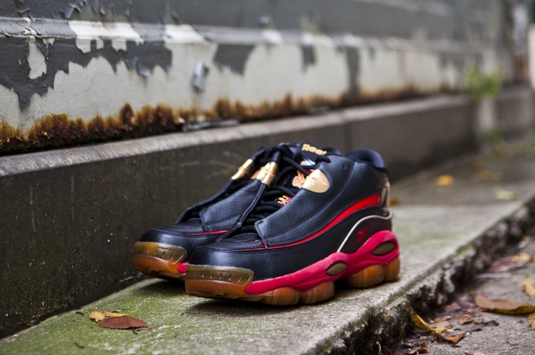 Reebok Answer 1 Black Red Gold 04