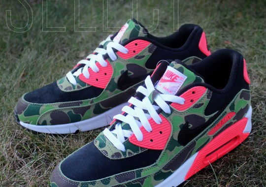 atmos & the Nike Air Max 90: Duck Camo x Infrared