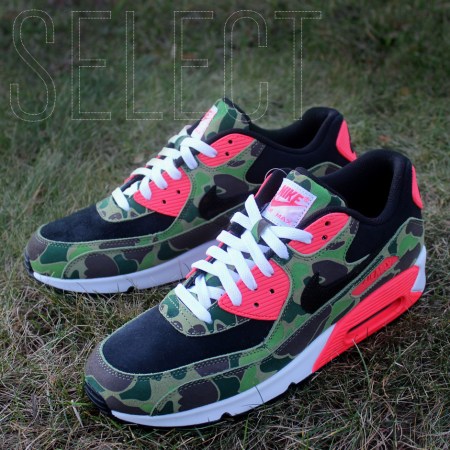 atmos & the Nike Air Max 90: Duck Camo x Infrared