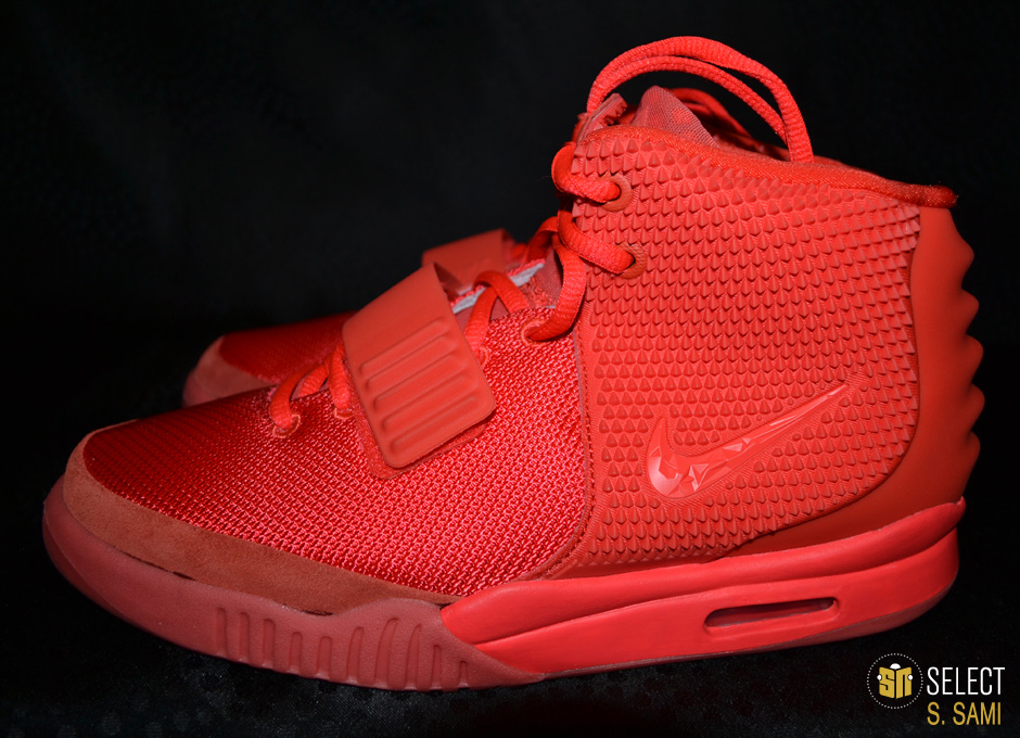 Sn Select Red Nike Air Yeezy 2 22