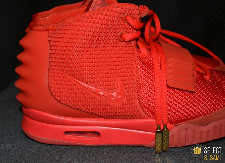 Sn Select Red Nike Air Yeezy 2 42