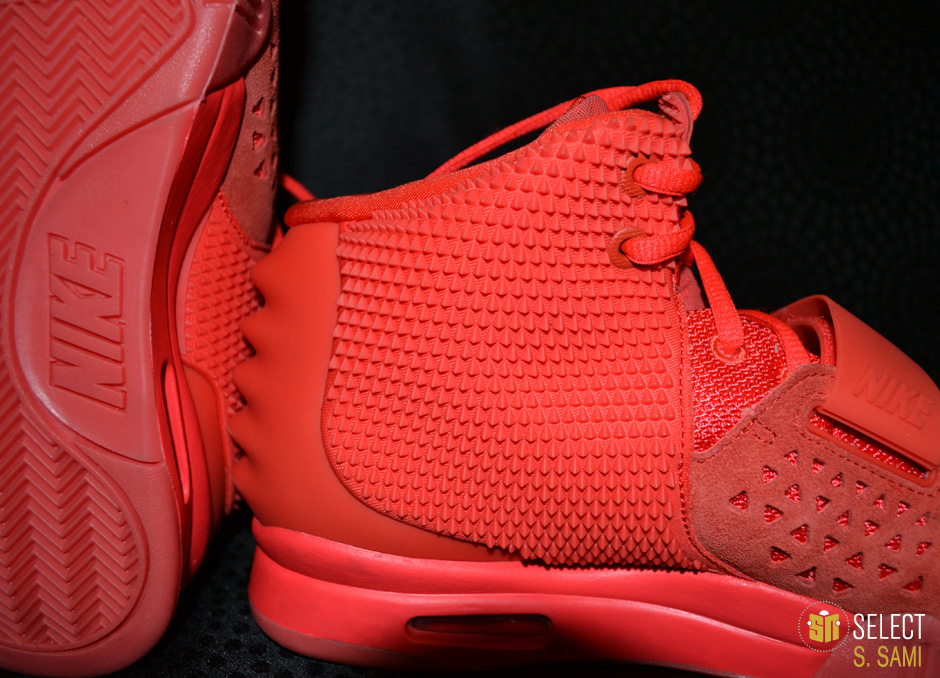 Sn Select Red Nike Air Yeezy 2 44