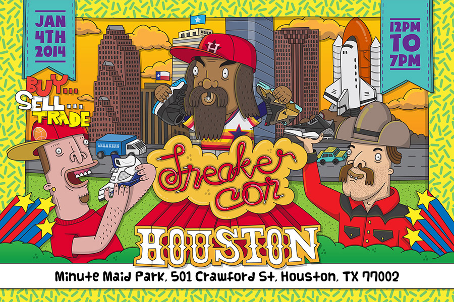 Sneaker Con Houston - Saturday, January 4th, 2014