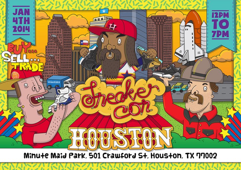 Sneaker Con Houston – Saturday, January 4th, 2014