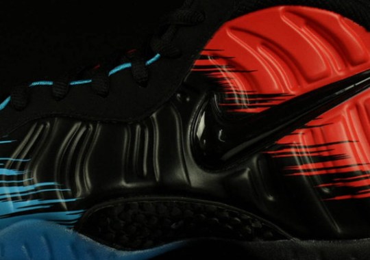 “Spiderman” Nike Air Foamposite Pro – Blue – Black – Red