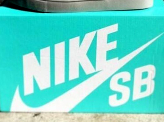 New Turquoise Nike SB Box