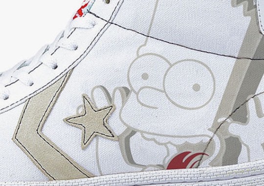 XLarge x The Simpsons x Converse Pro Leather Canvas Hi