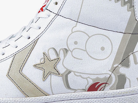 XLarge x The Simpsons x Converse Pro Leather Canvas Hi