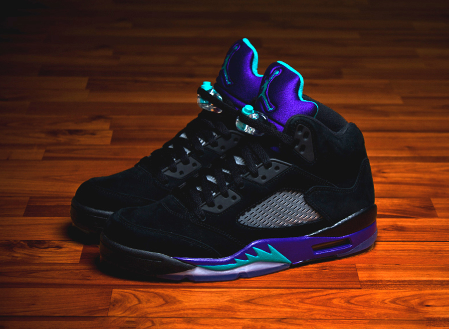 2013 Air Jordan 5 Black Grape