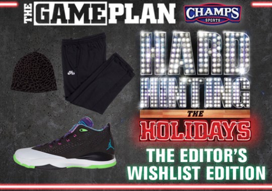 “The Game Plan” by Champs Sports: #HardHinting the Holidays