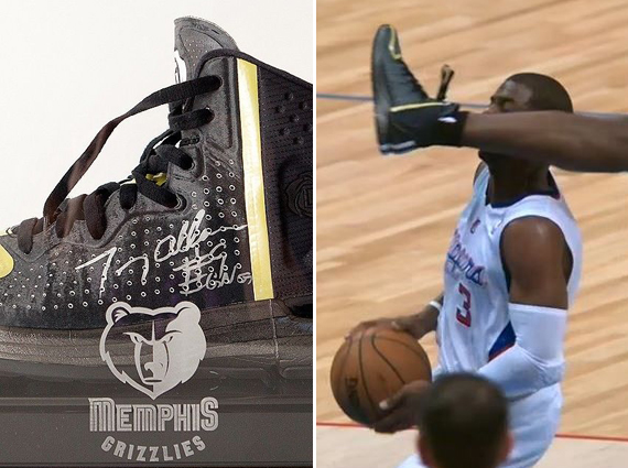 Tony Allen Auctions Off Autographed adidas Rose 4 "Chris Paul" Shoe for Charity