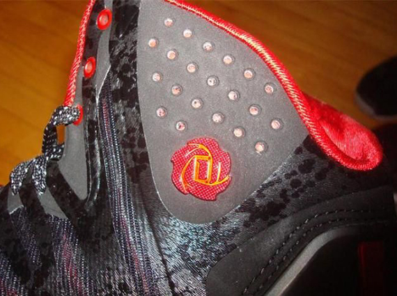 Adidas D Rose Black Red 01