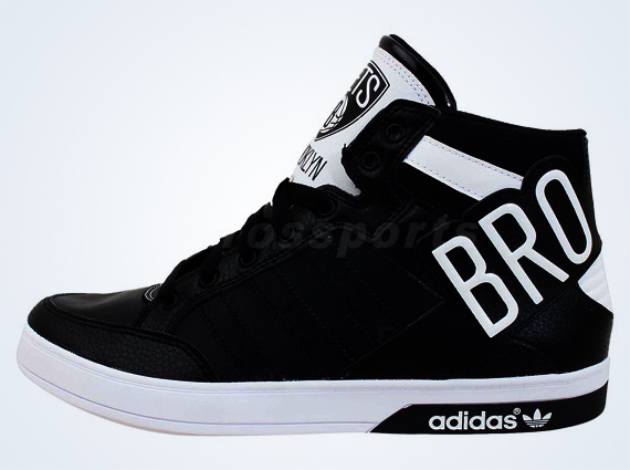 adidas Originals Hardcourt Hi Big Logo "Brooklyn Nets"