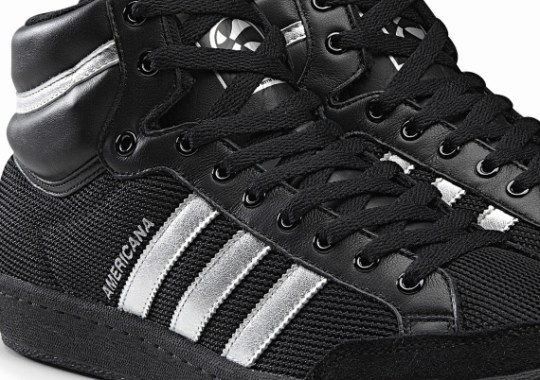 adidas Originals Americana Hi 88 – Black – Metallic Silver