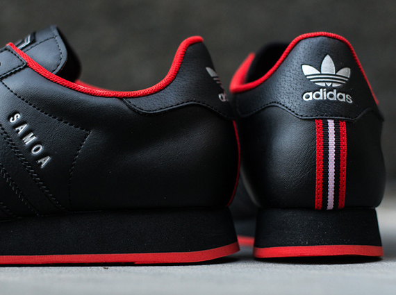 adidas Originals Samoa - Black - Poppy